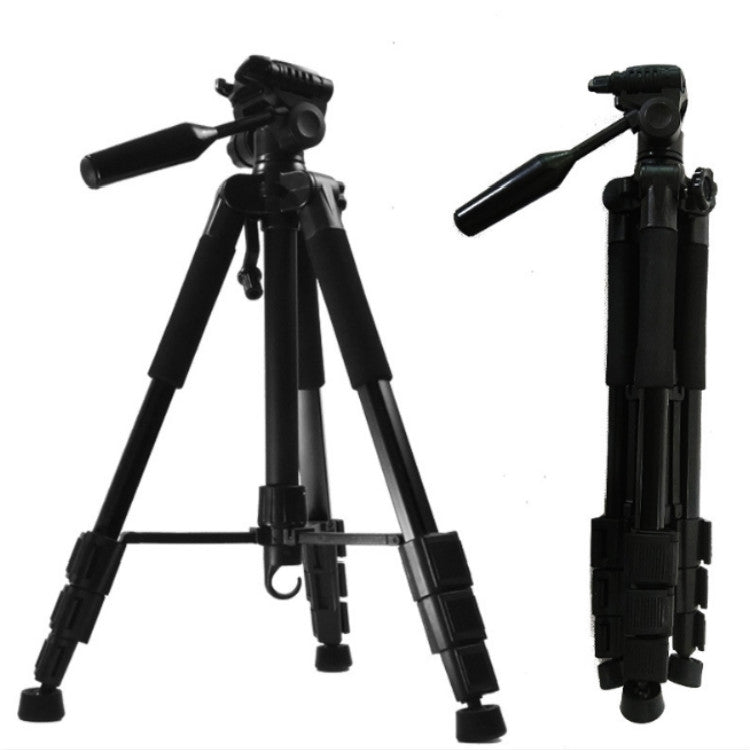 ET-668 Mobile Phone Camera Photography Tripod Live Support(Black) - Tripods by buy2fix | Online Shopping UK | buy2fix