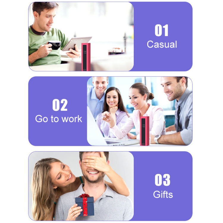 F2 Portable Lipstick Laser Virtual Laser Projection Mouse And Keyboard(Black) by buy2fix