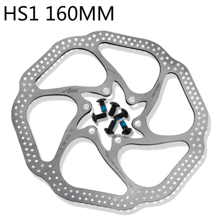 Avid Bicycle Brake Pads Disc Six Nails Mountain Bike Disc Brake Pads, Size:160mm, Style:HS1 by buy2fix