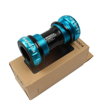 Meroca Mountain Bike Bottom Axle One Hollow Bb Bicycle Screw-In Bottom(Sky Blue) by buy2fix