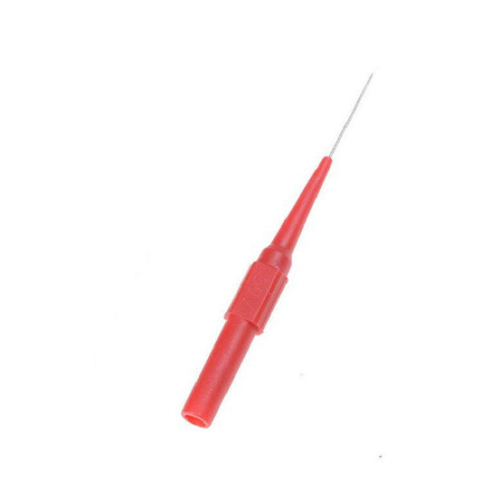 30V Multimeter Test Pen Test Probe Long and Thin Tip Probe Banana Jack Pin Auto Car Repair Accessories Tool(Red) - Current & Voltage Tester by buy2fix | Online Shopping UK | buy2fix