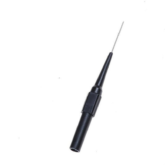 30V Multimeter Test Pen Test Probe Long and Thin Tip Probe Banana Jack Pin Auto Car Repair Accessories Tool(Black) - Current & Voltage Tester by buy2fix | Online Shopping UK | buy2fix