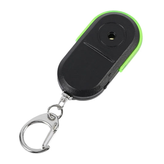 5 PCS Portable Anti-Lost Alarm Key Finder Wireless Whistle Sound LED Light Locator Finder(Green) - Anti-lost Alarm by buy2fix | Online Shopping UK | buy2fix
