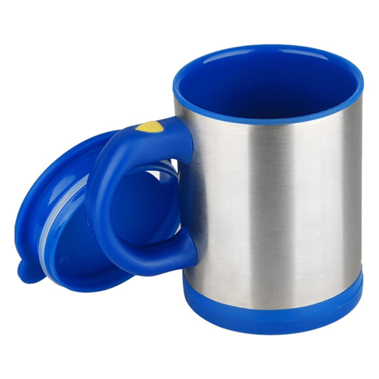 400ml Mugs Automatic Electric Self Stirring Mug Cup Coffee Milk Mixing Mug Smart Stainless Steel Juice Mix Cup Drinkware(Deep Blue) - Drinking Tools by buy2fix | Online Shopping UK | buy2fix