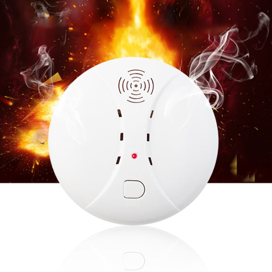 ZC-S004 Wireless Fire Sensor Protection Smoke Detector Home Security Alarm Systems - Smoke Gas Detector by buy2fix | Online Shopping UK | buy2fix