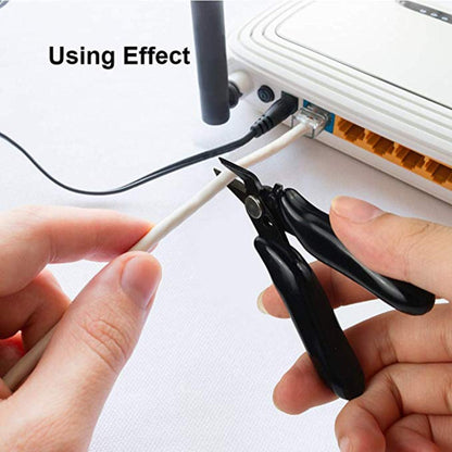 3.5 Inch Diagonal Pliers Mini Wire Cutter Small Soft Cutting Electronic Handle Pliers - Pliers by buy2fix | Online Shopping UK | buy2fix