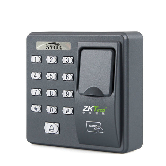 ZKTeco X6 Fingerprint All-in-one Password Swipe Access Control Machine Intelligent Office Access Control System - Attendance System by buy2fix | Online Shopping UK | buy2fix
