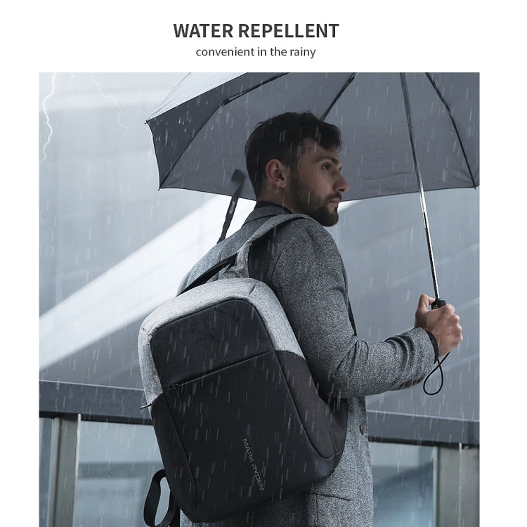 Mark Ryden Multifunction USB charging Men 15inch Laptop Backpack by buy2fix