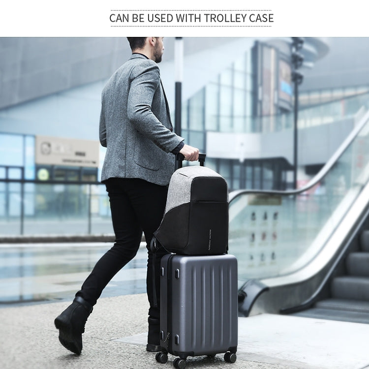 Mark Ryden Multifunction USB charging Men 15inch Laptop Backpack by buy2fix