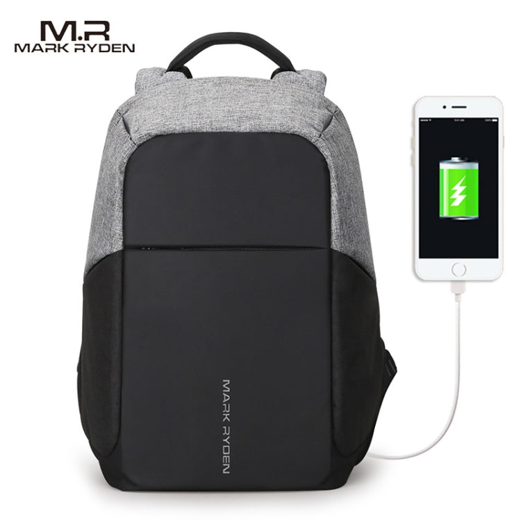 Mark Ryden Multifunction USB charging Men 15inch Laptop Backpack by buy2fix