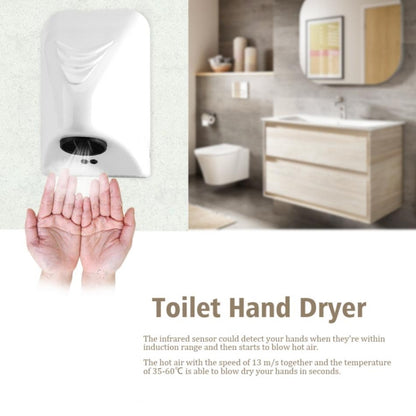 Household Hotel Bathroom Automatic Induction Hands Drying Device - Dryers & Accessories by buy2fix | Online Shopping UK | buy2fix