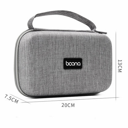 Power Adapter Headset Data Cable Portable Storage Bag For Macbook Air/Pro Notebook(Gray) -  by buy2fix | Online Shopping UK | buy2fix