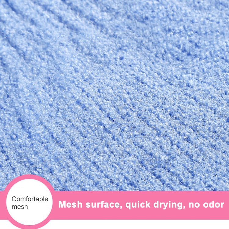 5 PCS Shower Bath Gloves Exfoliating Spa Massage Scrub Body Glove(Blue) - Bath Brushes & Sponges by buy2fix | Online Shopping UK | buy2fix