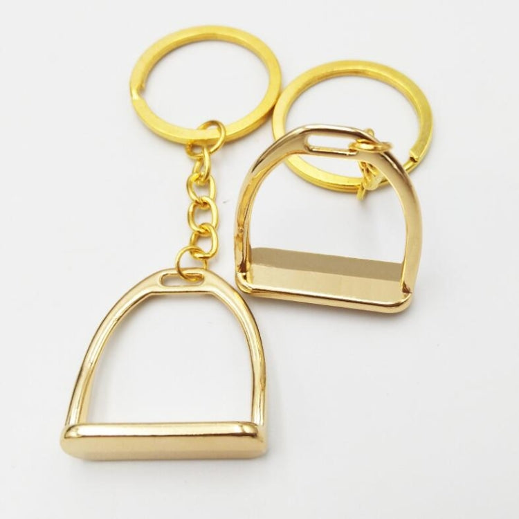 2 PCS Stable Keychain Alloy Jewelry Pendant Smooth Alloy Pendant(Gold) by buy2fix
