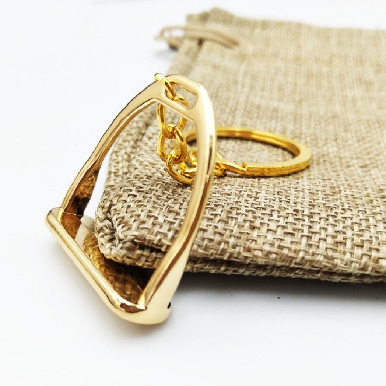 2 PCS Stable Keychain Alloy Jewelry Pendant Smooth Alloy Pendant(Gold) by buy2fix