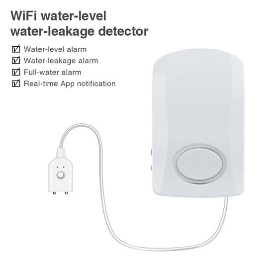 130dB Water Leakage Alarm Detector Sensor Detection Flood Alert Overflow Home Security Alarm System - Water Leakage Alarm by buy2fix | Online Shopping UK | buy2fix