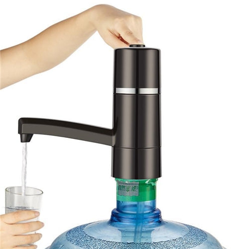 Water Dispenser Wireless Electric Water Bottle Pump Dispenser(Black) - Drinking Tools by buy2fix | Online Shopping UK | buy2fix