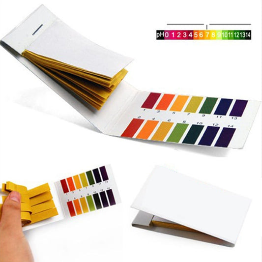 10 PCS 80 Strips PH Test Paper Indicator Litmus Paper Water Pollution Kit - PH & Moisture Meter by buy2fix | Online Shopping UK | buy2fix