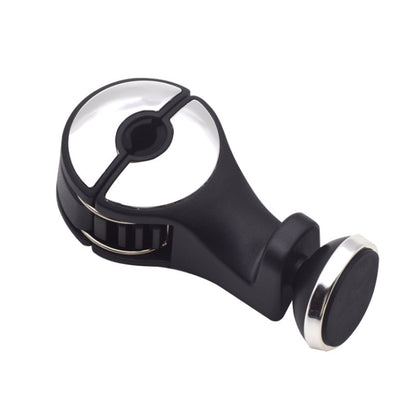 2 PCS Car Multifunctional Rear Headrest Mobile Phone Hook(Three Generation Magnetic Silver) by buy2fix