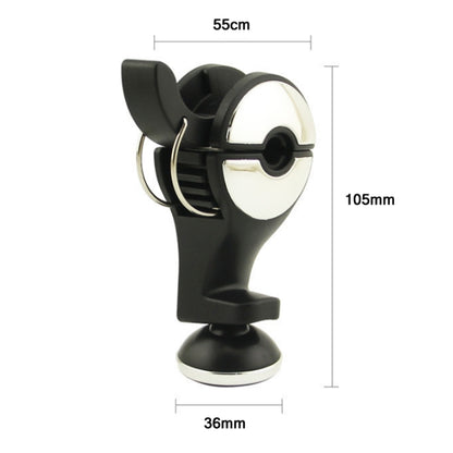 2 PCS Car Multifunctional Rear Headrest Mobile Phone Hook(Three Generation Magnetic Gold) by buy2fix