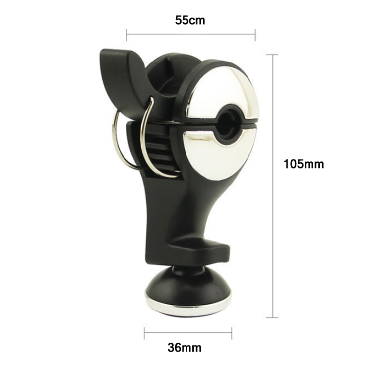 2 PCS Car Multifunctional Rear Headrest Mobile Phone Hook(Three Generation Magnetic Silver) by buy2fix