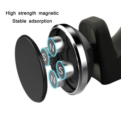 2 PCS Car Multifunctional Rear Headrest Mobile Phone Hook(Three Generation Magnetic Gold) by buy2fix