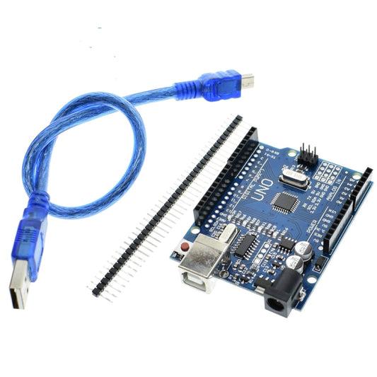 UNO R3 CH340G Improved Version Development Board with 50cm USB Cable - Boards & Shields by buy2fix | Online Shopping UK | buy2fix