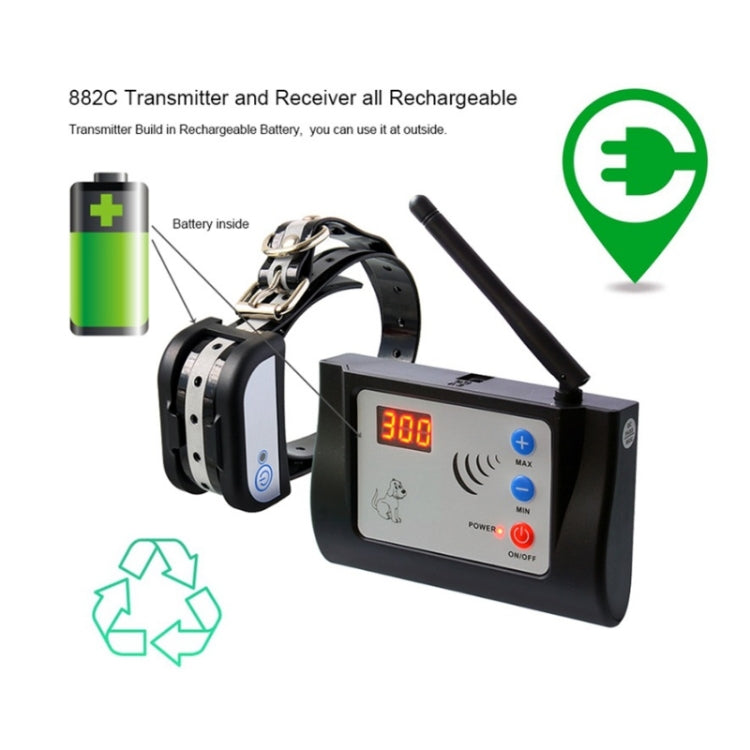 Smart Automatic Wireless Fence Remote Control Electronic Dog Trainer Collar(Receiver) - Training Aids by buy2fix | Online Shopping UK | buy2fix