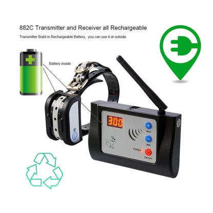 Smart Automatic Wireless Fence Remote Control Electronic Dog Trainer Collar(Receiver) - Training Aids by buy2fix | Online Shopping UK | buy2fix
