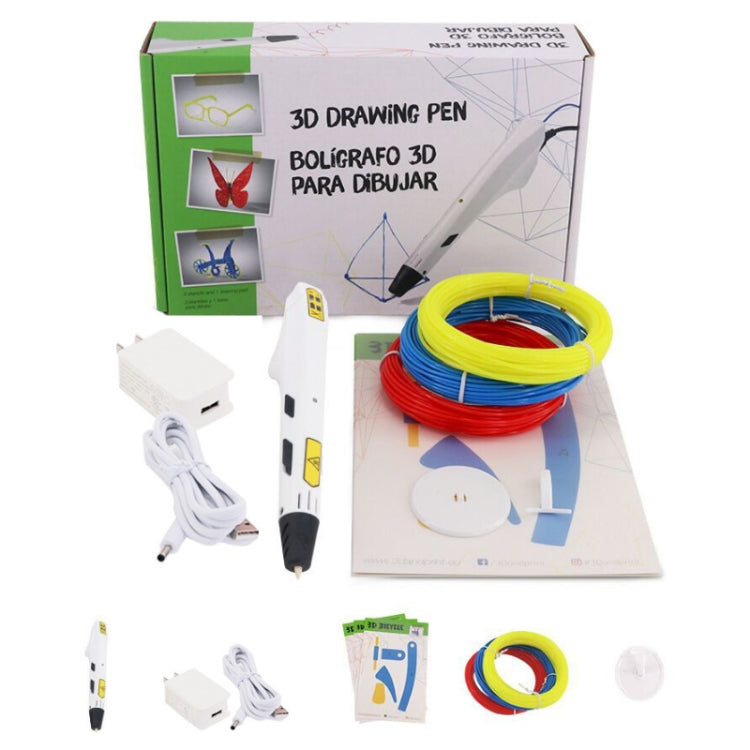 3D Printing Pen Children Toy Art Doodle Pen, Specification:USB+EU Plug - 3D Printer by buy2fix | Online Shopping UK | buy2fix