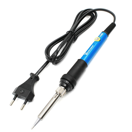 Fer à souder électrique à température réglable 60W, Station de travail de soudure, outil de réparation de pointes de crayon thermique (prise ue)