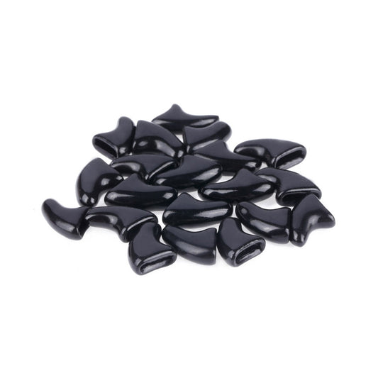 20 PCS Silicone Soft Cat Nail Caps / Cat Paw Claw / Pet Nail Protector/Cat Nail Cover, Size:S(Black) - Protective & Protection by buy2fix | Online Shopping UK | buy2fix