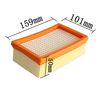 2 PCS Vacuum Cleaner Filter Element Flat Filter Mesh Accessories for Karcher Mv4/Mv5 - For Karcher Accessories by buy2fix | Online Shopping UK | buy2fix