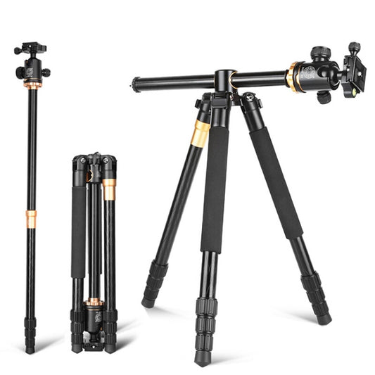 Q999h Horizontal Cantilever Gimbal Tripod Mount L Type Bracket with Tripod Ball-Head - Tripods by buy2fix | Online Shopping UK | buy2fix