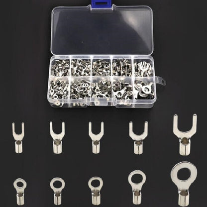 320 PCS / Box Car Ot/Ut Terminal Bare Fork Wiring - Booster Cable & Clip by buy2fix | Online Shopping UK | buy2fix