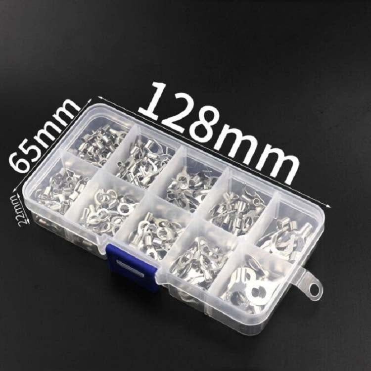 320 PCS / Box Car Ot/Ut Terminal Bare Fork Wiring - Booster Cable & Clip by buy2fix | Online Shopping UK | buy2fix