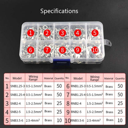 320 PCS / Box Car Ot/Ut Terminal Bare Fork Wiring - Booster Cable & Clip by buy2fix | Online Shopping UK | buy2fix