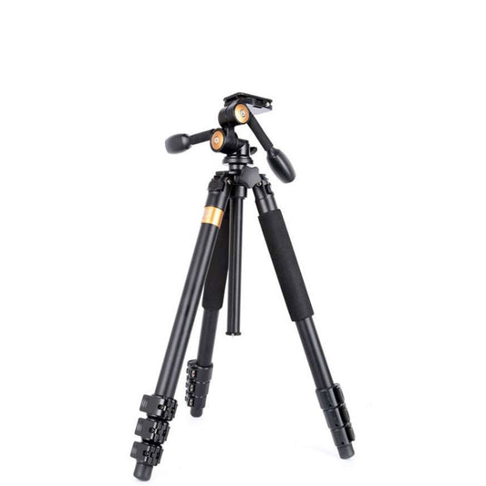 Q620 4-Section Folding Legs Heavy Duty Aluminum Alloy Tripod With Three-Dimensional Damping Tripod Heads - Tripods by buy2fix | Online Shopping UK | buy2fix