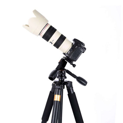 Q620 4-Section Folding Legs Heavy Duty Aluminum Alloy Tripod With Three-Dimensional Damping Tripod Heads - Tripods by buy2fix | Online Shopping UK | buy2fix