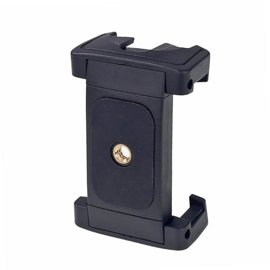 Xiletu Xj-12 Live Broadcast Bracket Fixing Clip Tripod Mount Phone Clamp with 1/4 inch Screw Holes & Cold Shoe Base - Other Accessories by Xiletu | Online Shopping UK | buy2fix