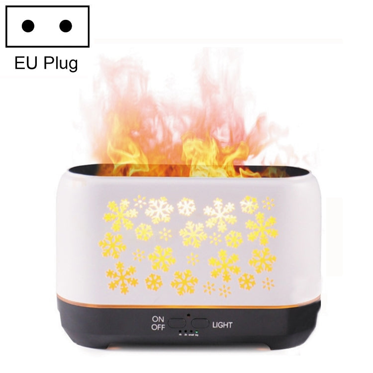 Desktop 3D Simulation Flame Incense Smoked Machine Humidifier, Colour:White(EU Plug) - Air Purifiers & Accessories by buy2fix | Online Shopping UK | buy2fix