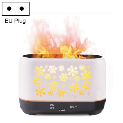 Desktop 3D Simulation Flame Incense Smoked Machine Humidifier, Colour:White(EU Plug) - Air Purifiers & Accessories by buy2fix | Online Shopping UK | buy2fix