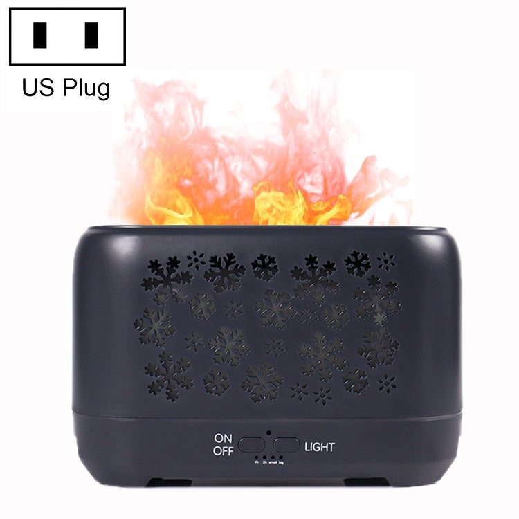 Desktop 3D Simulation Flame Incense Smoked Machine Humidifier, Colour:Gray(US Plug) - Air Purifiers & Accessories by buy2fix | Online Shopping UK | buy2fix