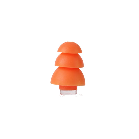 Anti-Noise Sleep Earplugs Silicone Soundproof Earplugs Industrial Noise Cancelling Silent Earplugs(Orange) - Earmuff & Pad by buy2fix | Online Shopping UK | buy2fix