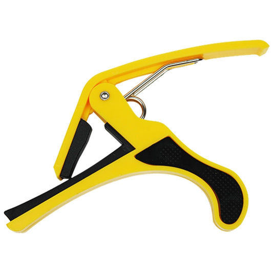 Plastic Guitar Capo for 6 String Acoustic Classic Electric Guitarra Tuning Clamp Musical Instrument Accessories(Yellow) - String Instrument Accessories by buy2fix | Online Shopping UK | buy2fix