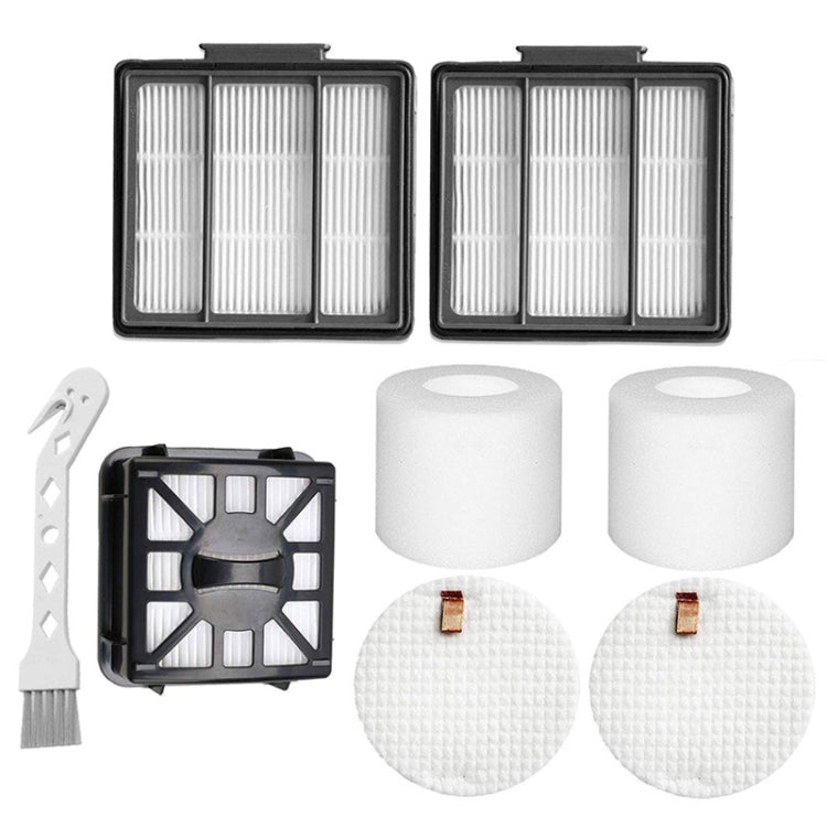 8 PCS/Set Vacuum Cleaner Filter Set For Shark IQ R101AE IQ R101 / RV1001 - For Shark Accessories by buy2fix | Online Shopping UK | buy2fix