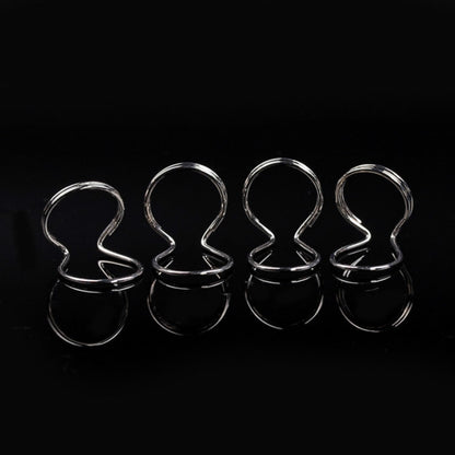 Metal Spring Ring Pick for Guitar(Silver) - String Instrument Accessories by buy2fix | Online Shopping UK | buy2fix