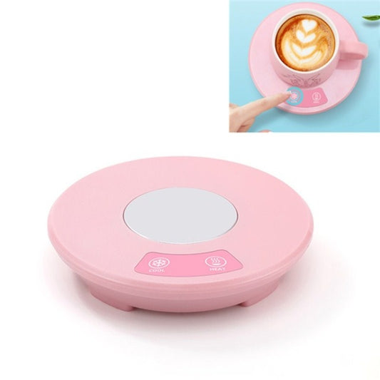Fast Cooling Heating Pad USB Mini Portable Car Home Heating And Cooling Cup Coaster(Pink) - Vacuum Thermoses & Cups by buy2fix | Online Shopping UK | buy2fix