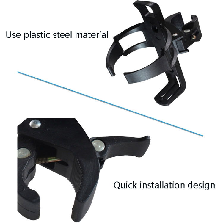 Mountain Bike Bottle Cage Bicycle Quick Release Free Hanging Cup Holder Road Bike Electric Scooter Motorcycle Water Cup Holder(Red) by buy2fix