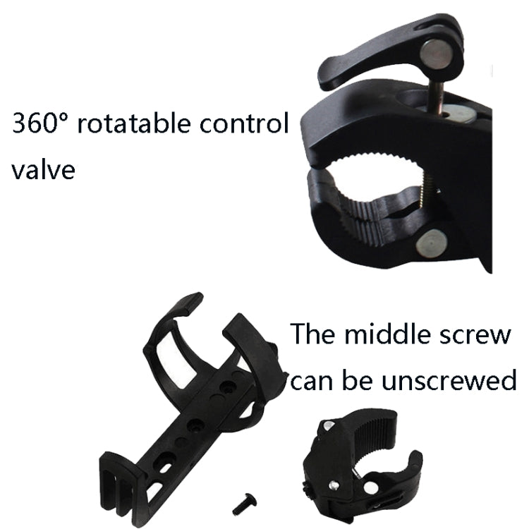 Mountain Bike Bottle Cage Bicycle Quick Release Free Hanging Cup Holder Road Bike Electric Scooter Motorcycle Water Cup Holder(Red) by buy2fix